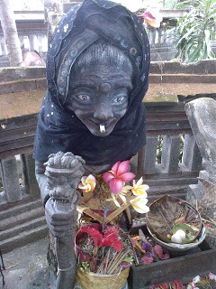 De heks in het Mercure Resort op Bali