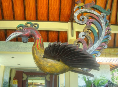 dining room in Villa Sabandari, B&B in Ubud Bali 