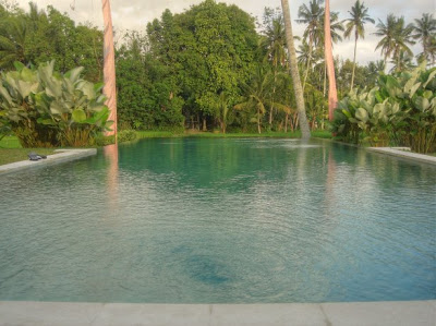 Zwembad van Villa Sabandari, 1 van de Bali boutique hotels in Ubud 