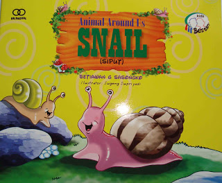 Siput = Snail (Blog Villa Sabandari rice field villa near Ubud)