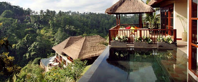 Ubud Hanging Gardens Hotel. Bali Boutique Resorts Accommodation