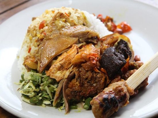 Bali Food bij Ibu Mangku in Kedewatan