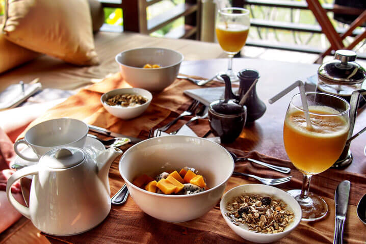 Baris Breakfast Villa Sabandari - Ubud - Bali - Breakfast